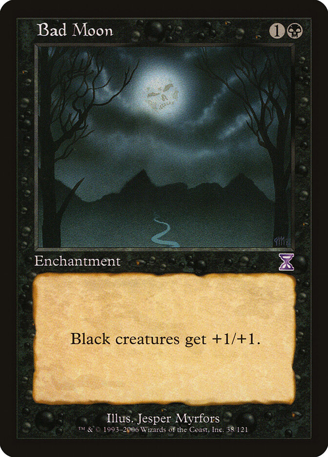 Bad Moon, Time Spiral Timeshifted · 38/121