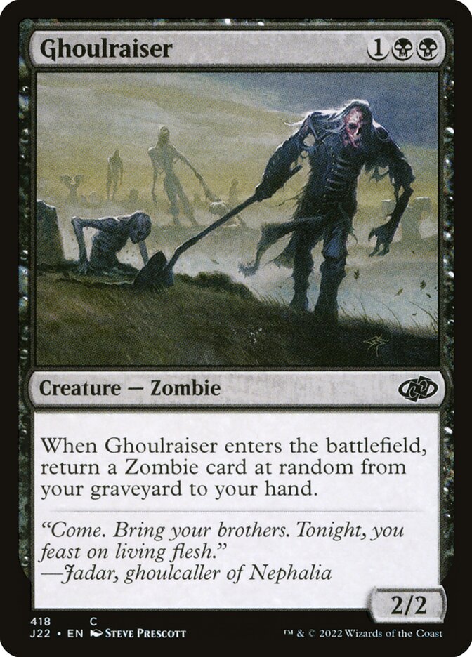 Ghoulraiser, Jumpstart 2022 · 418