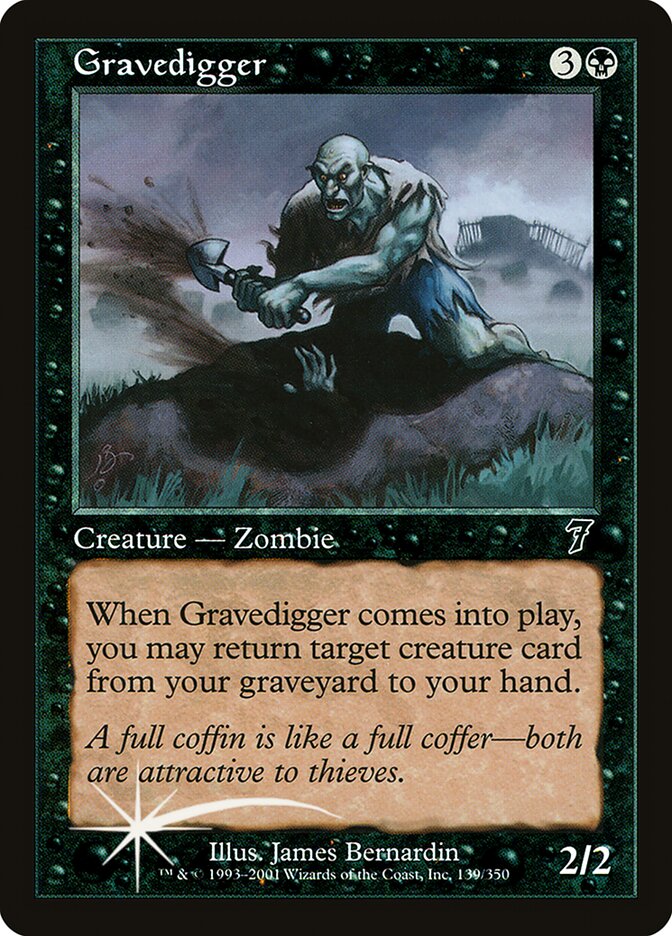 Gravedigger, Seventh Edition · 139-star