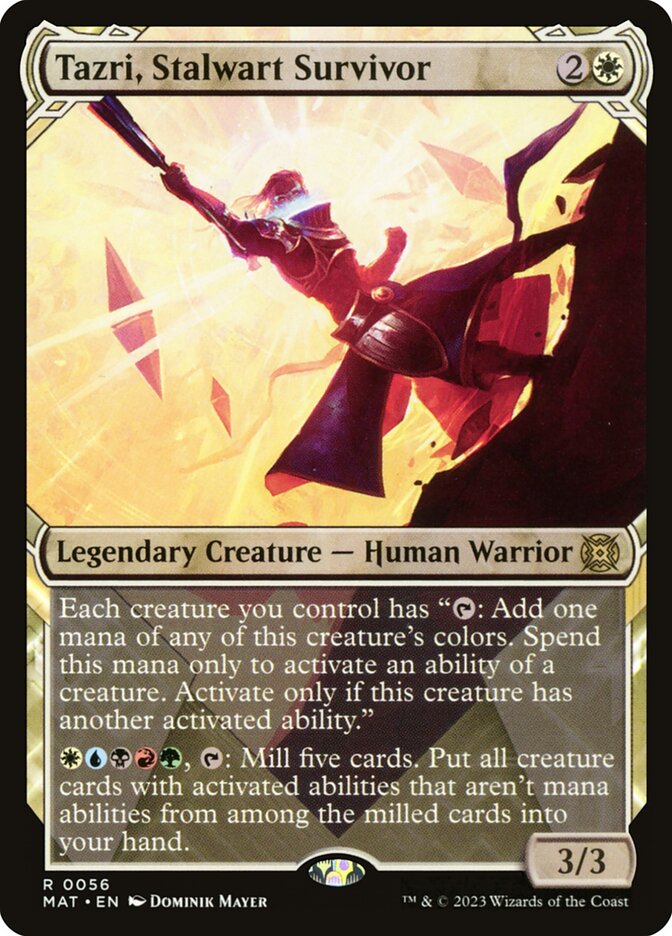 Tazri, Stalwart Survivor, March of the Machine: The Aftermath · 0056