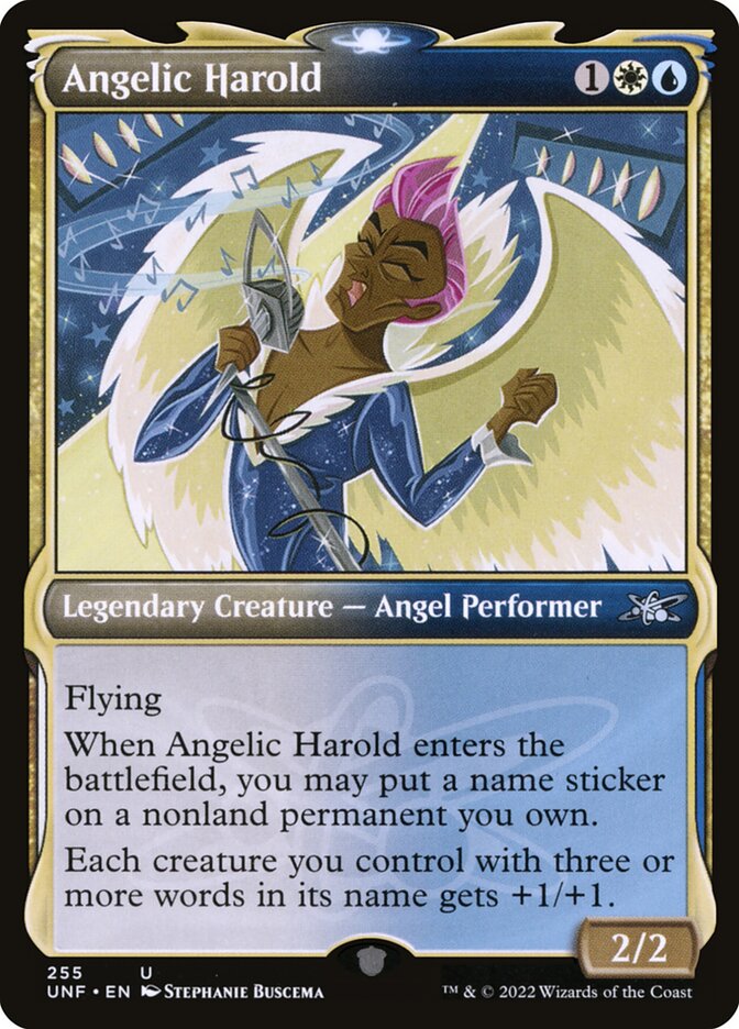 Angelic Harold, Unfinity · 255