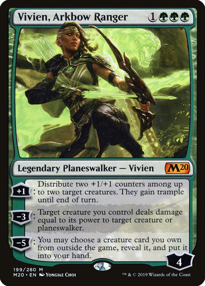 Vivien, Arkbow Ranger, Core Set 2020 · 199/280