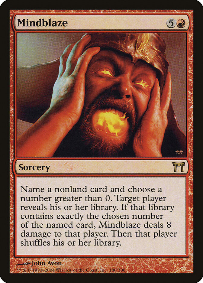 Mindblaze, Champions of Kamigawa · 180/306