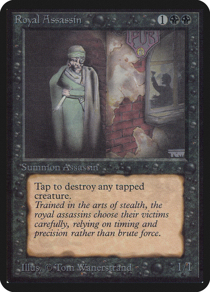 Royal Assassin, Limited Edition Alpha · 123