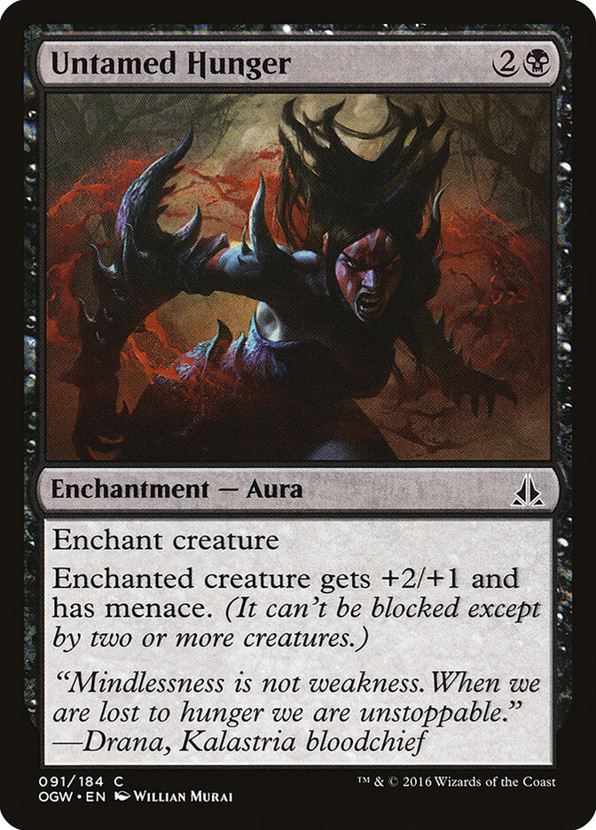 Untamed Hunger, Oath of the Gatewatch · 091/184