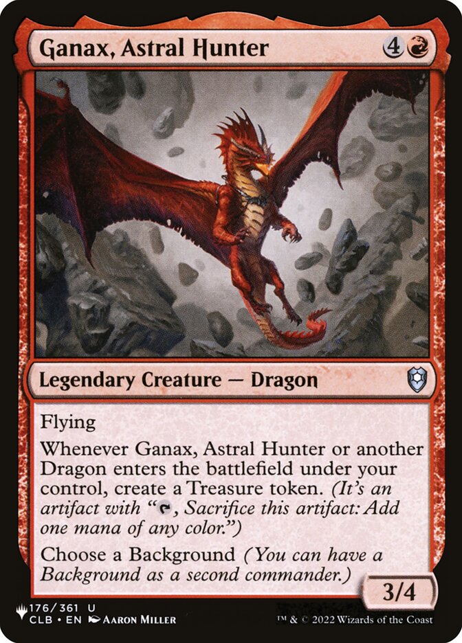 Ganax, Astral Hunter, The List · clb-176