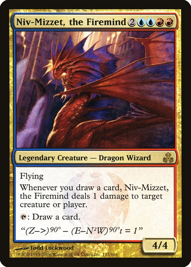 Niv-Mizzet, the Firemind, Guildpact · 123/165