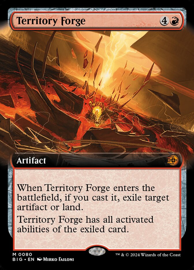 Territory Forge, The Big Score · 0080