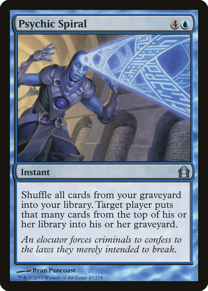 Psychic Spiral, Return to Ravnica · 47/274