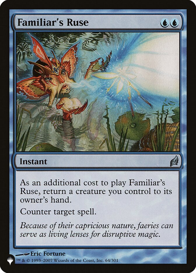 Familiar's Ruse, The List · lrw-64