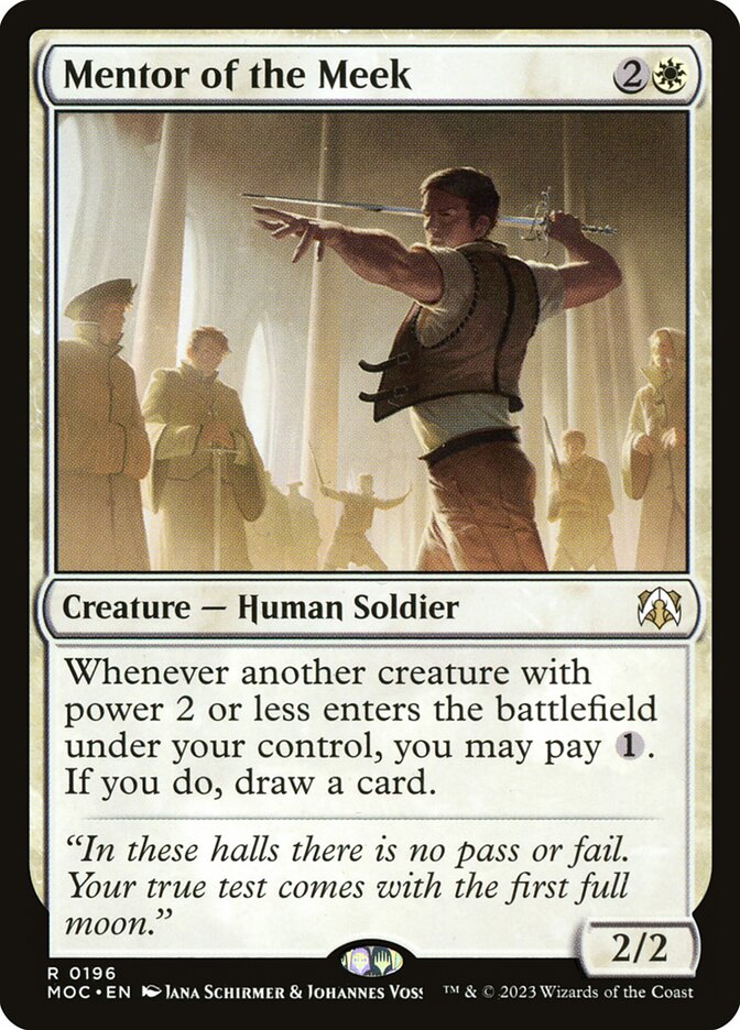 Mentor of the Meek, March of the Machine Commander · 0196