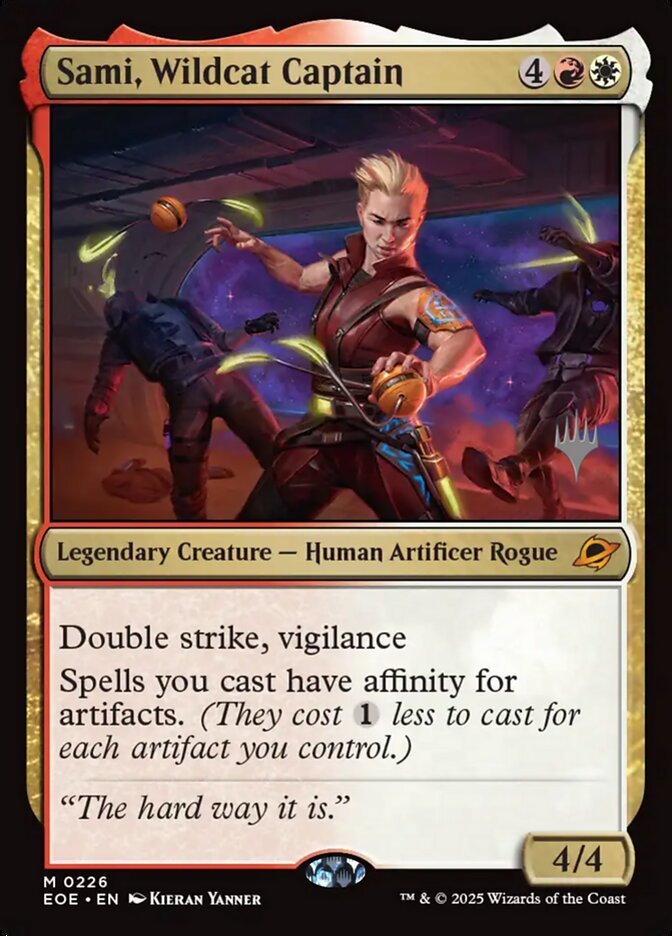 Sami, Wildcat Captain, Edge of Eternities Promos · 0226