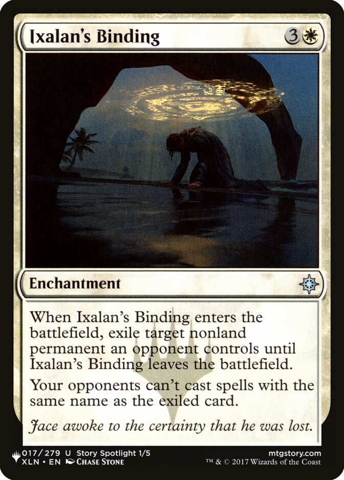 Ixalan's Binding, The List · xln-17