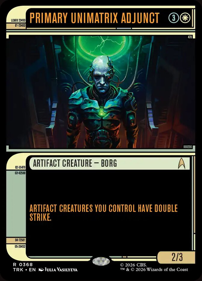 Primary Unimatrix Adjunct, Star Trek · 0368