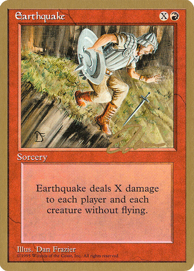 Earthquake, Pro Tour Collector Set · et189