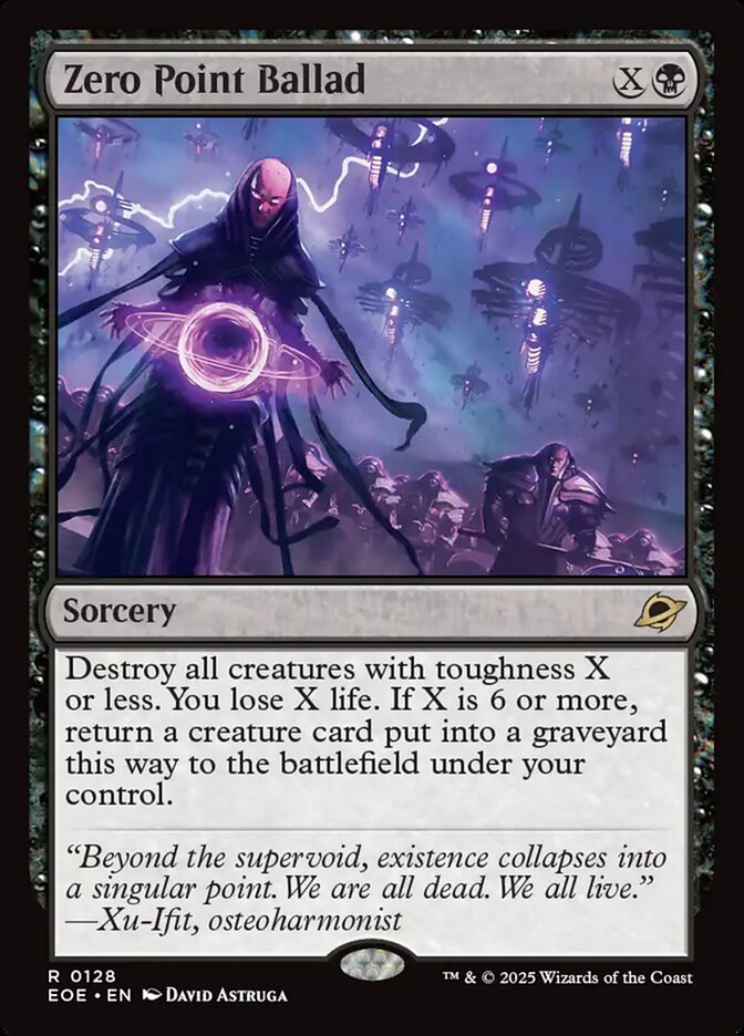 Zero Point Ballad, Edge of Eternities · 0128