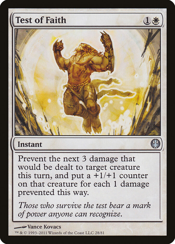 Test of Faith, Duel Decks: Knights vs. Dragons · 28/81