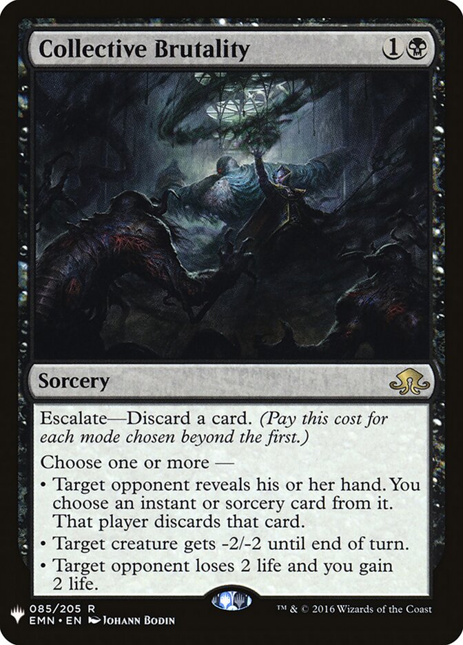 Collective Brutality, The List · emn-85
