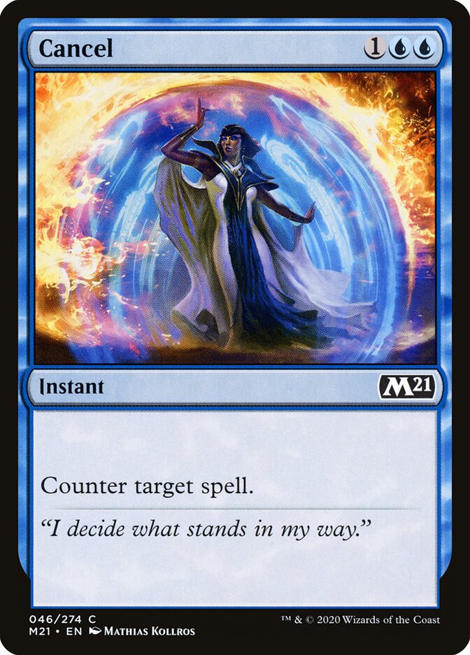 Cancel, Core Set 2021 · 046/274