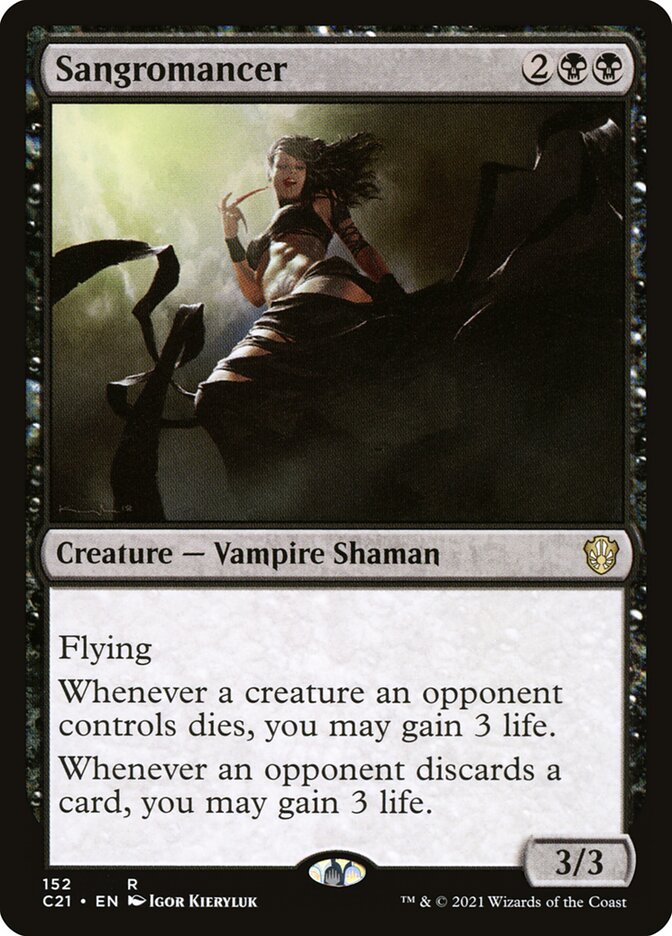 Sangromancer, Commander 2021 · 152
