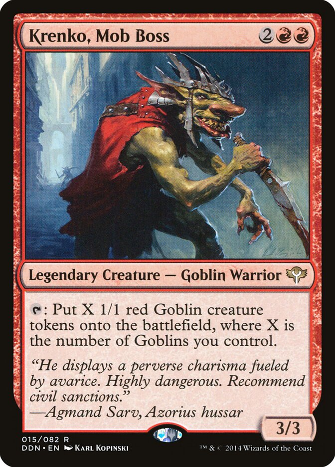 Krenko, Mob Boss, Duel Decks: Speed vs. Cunning · 015/082