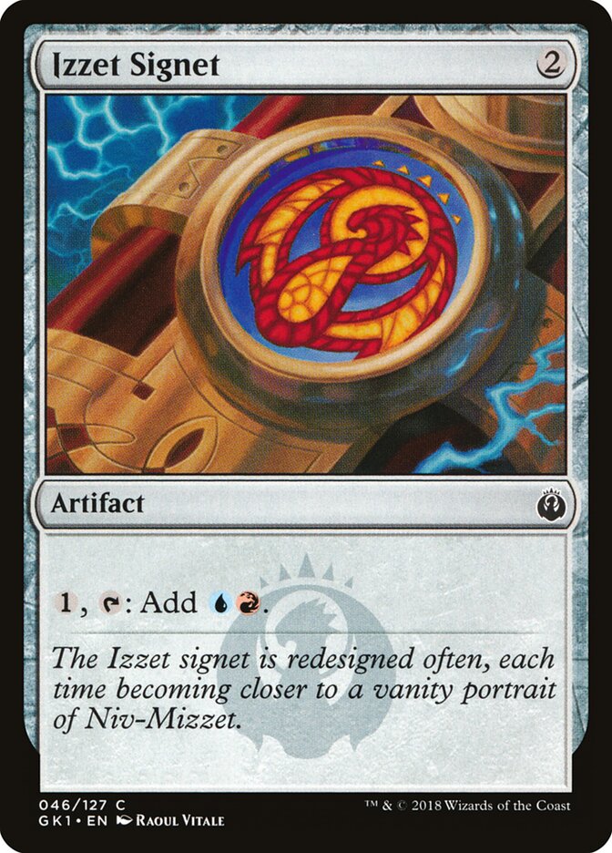 Izzet Signet, GRN Guild Kit · 046/127