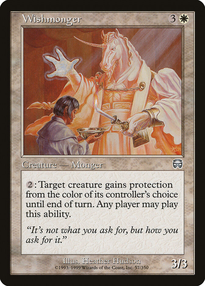 Wishmonger, Mercadian Masques · 57/350
