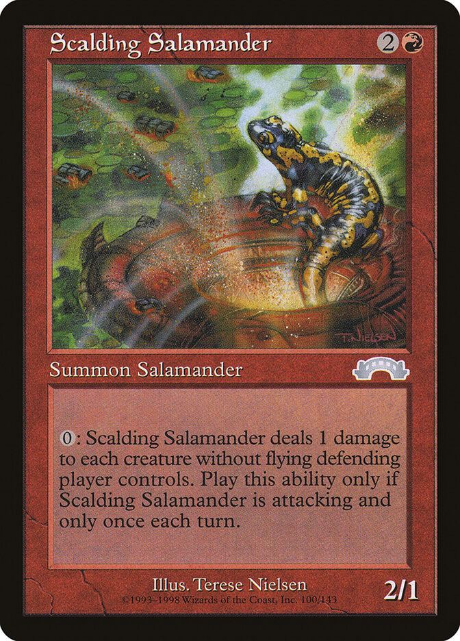 Scalding Salamander, Exodus · 100/143