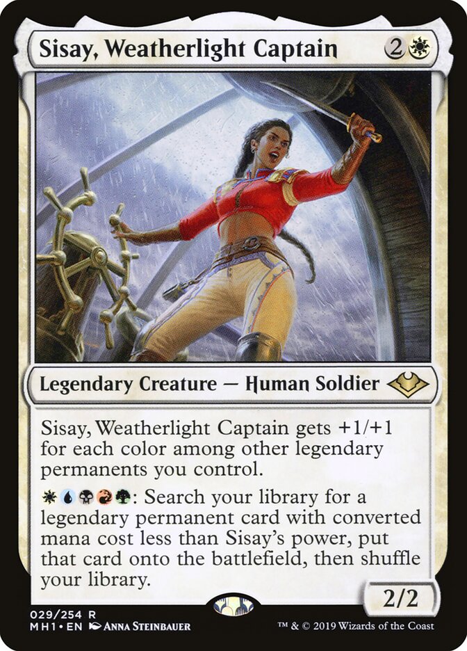 Sisay, Weatherlight Captain, Modern Horizons · 029/254