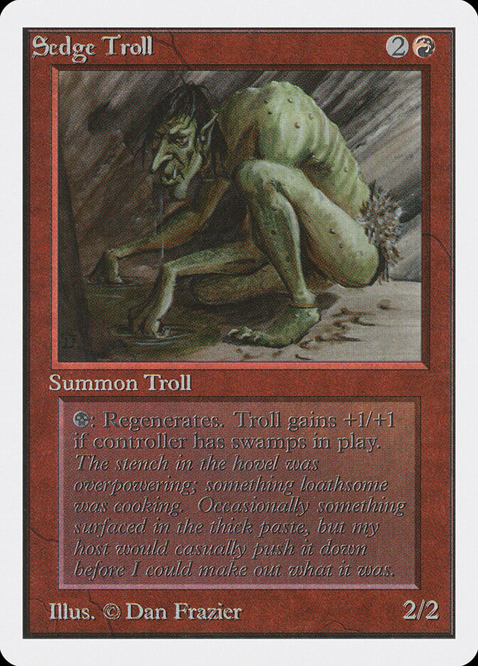Sedge Troll, Unlimited Edition · 173