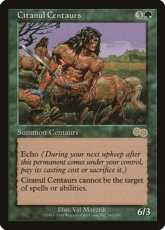 Citanul Centaurs, Urza's Saga · 243/350