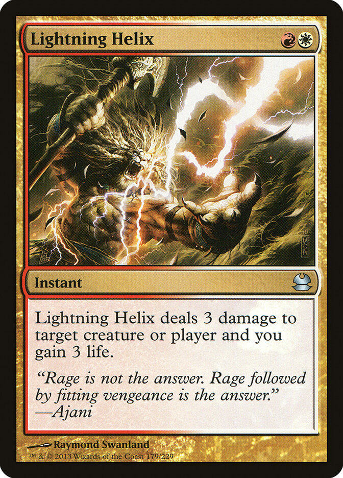 Lightning Helix, Modern Masters · 179/229