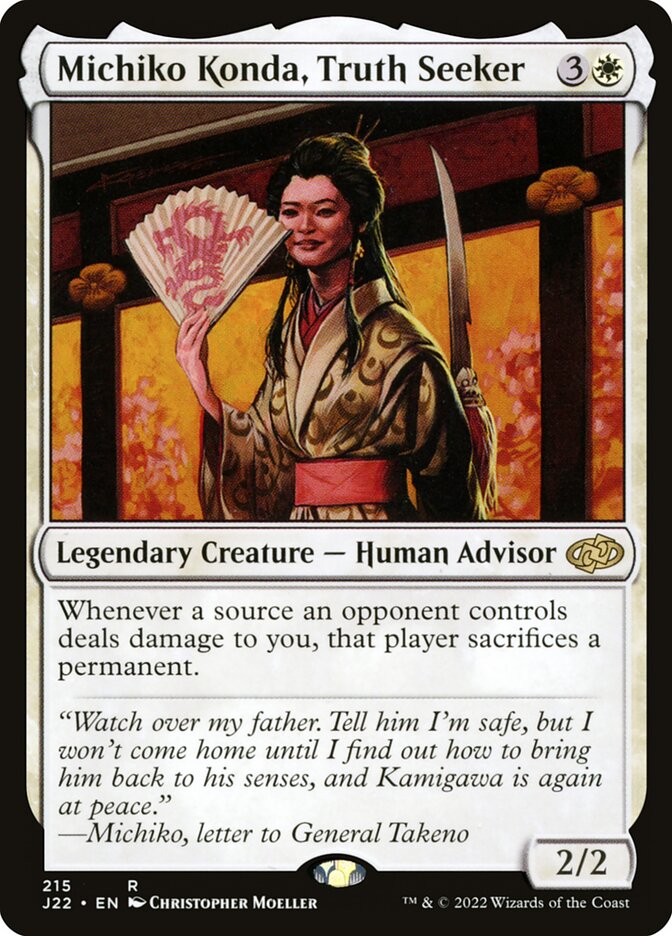 Michiko Konda, Truth Seeker, Jumpstart 2022 · 215