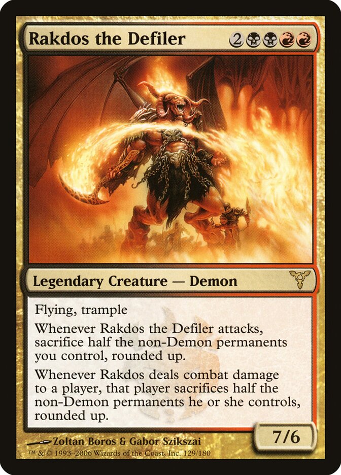 Rakdos the Defiler, Dissension · 129/180