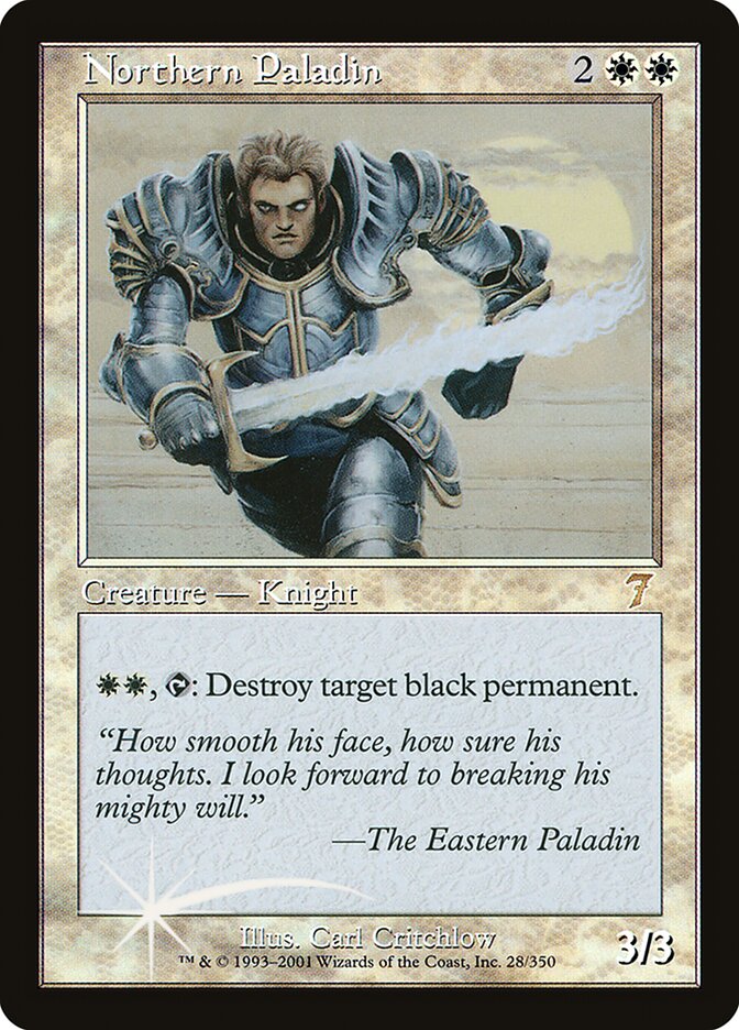 Northern Paladin, Seventh Edition · 28-star