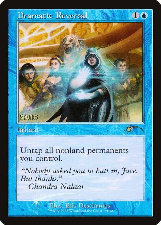 Dramatic Reversal, 30th Anniversary Play Promos · 024/594