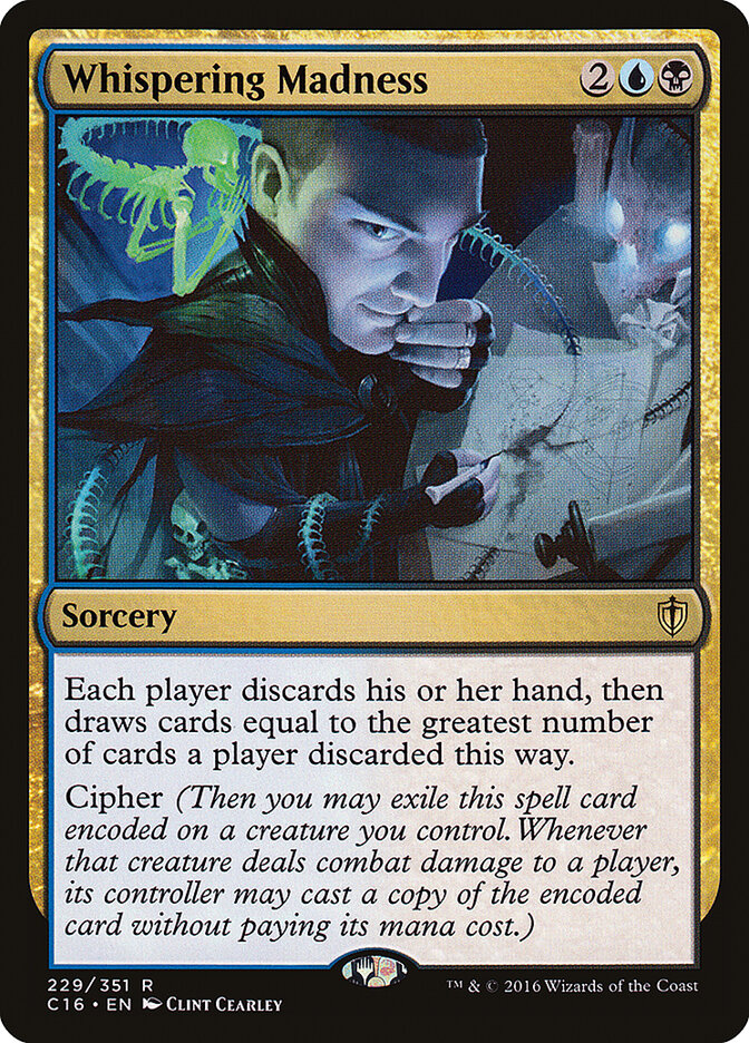 Whispering Madness, Commander 2016 · 229/351