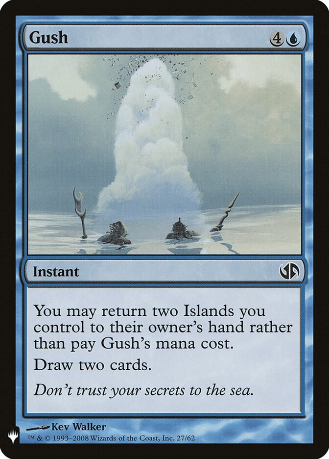 Gush, The List · dd2-27