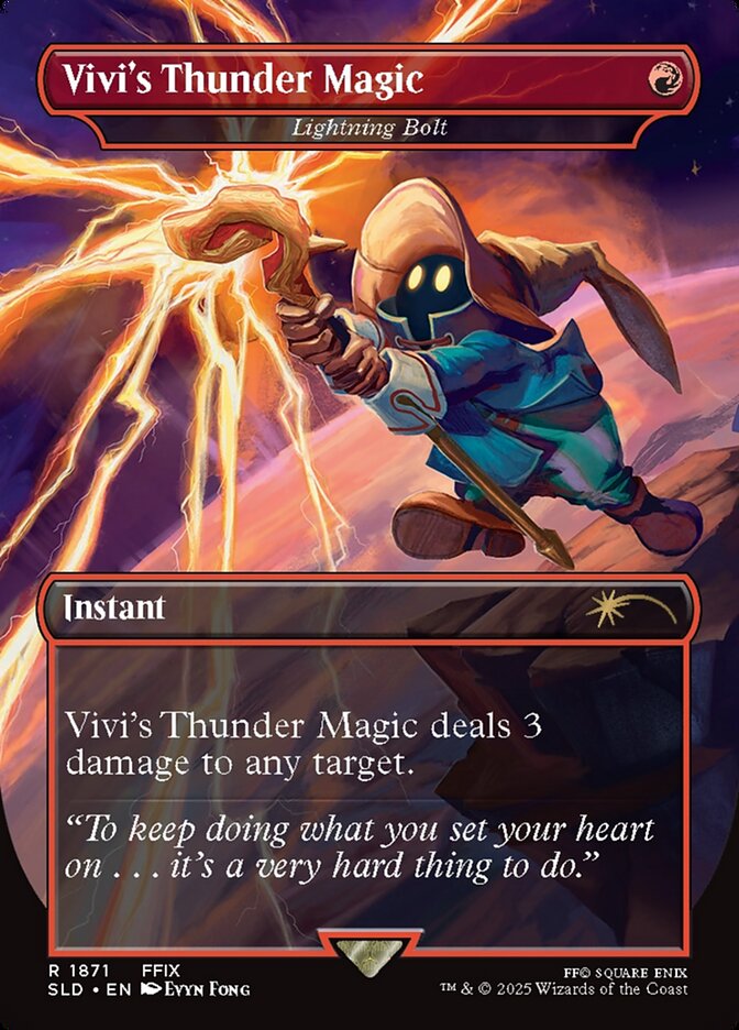 Lightning Bolt, Secret Lair Drop · 1871