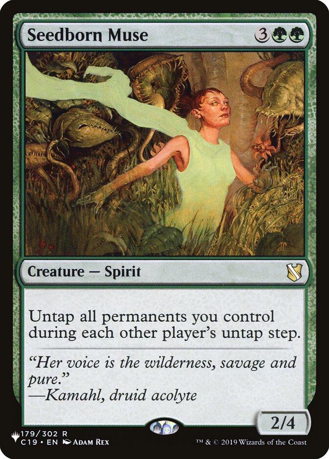 Seedborn Muse, The List · c19-179
