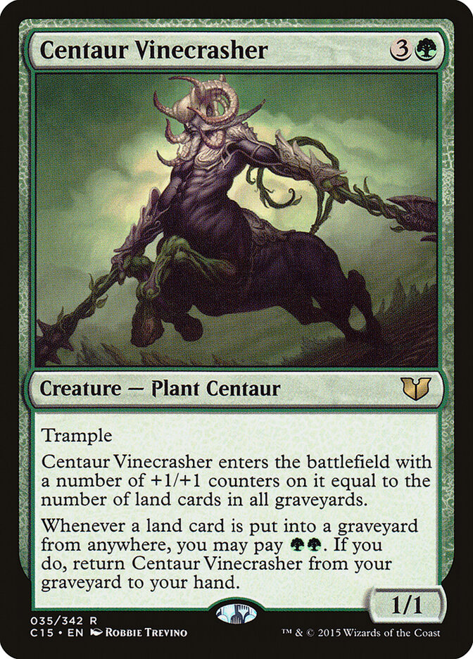 Centaur Vinecrasher, Commander 2015 · 035/342