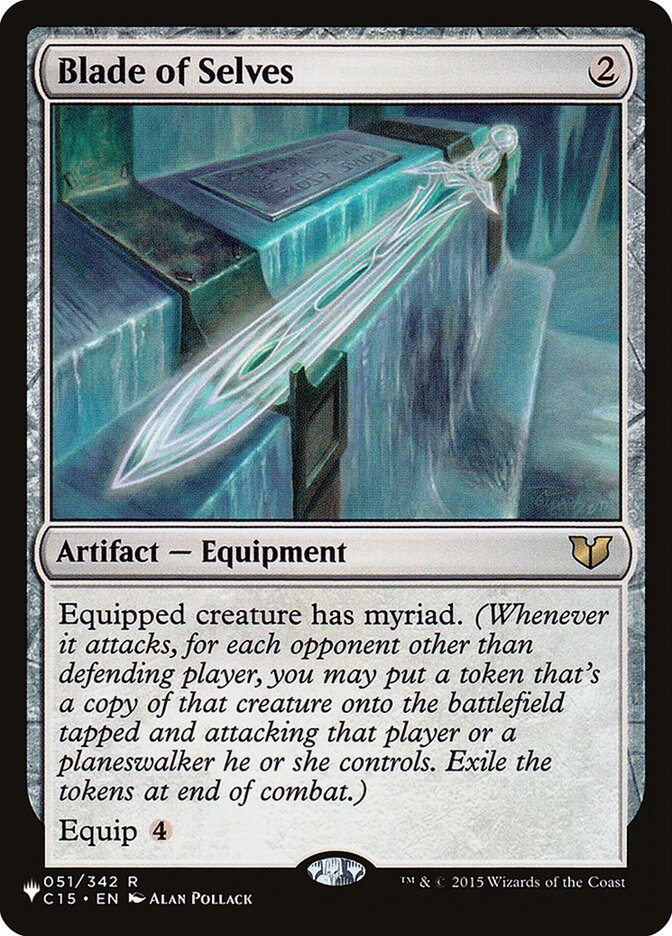 Blade of Selves, The List · c15-51