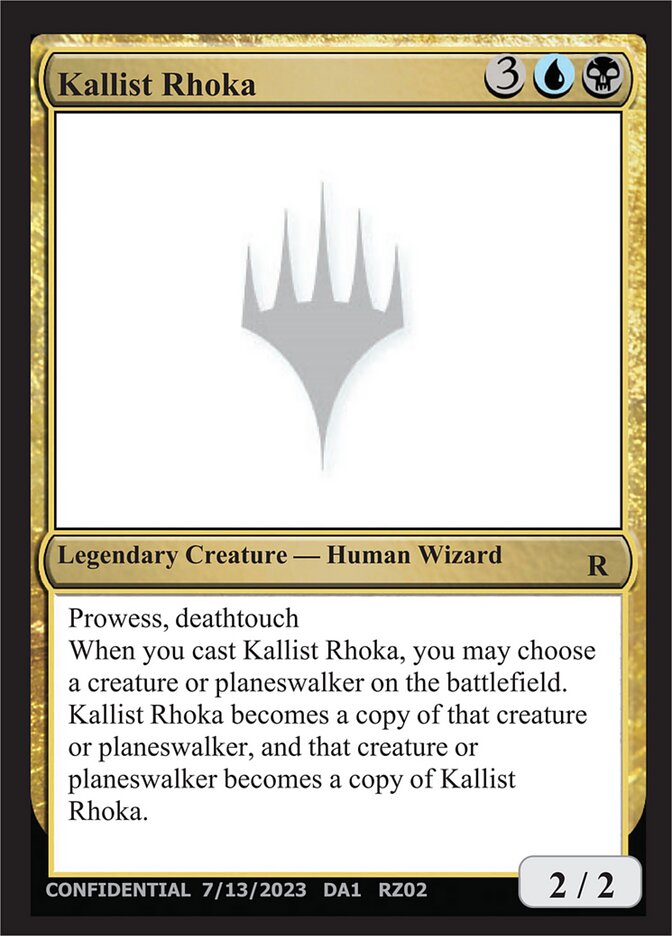 Kallist Rhoka, Unknown Event · rz02a