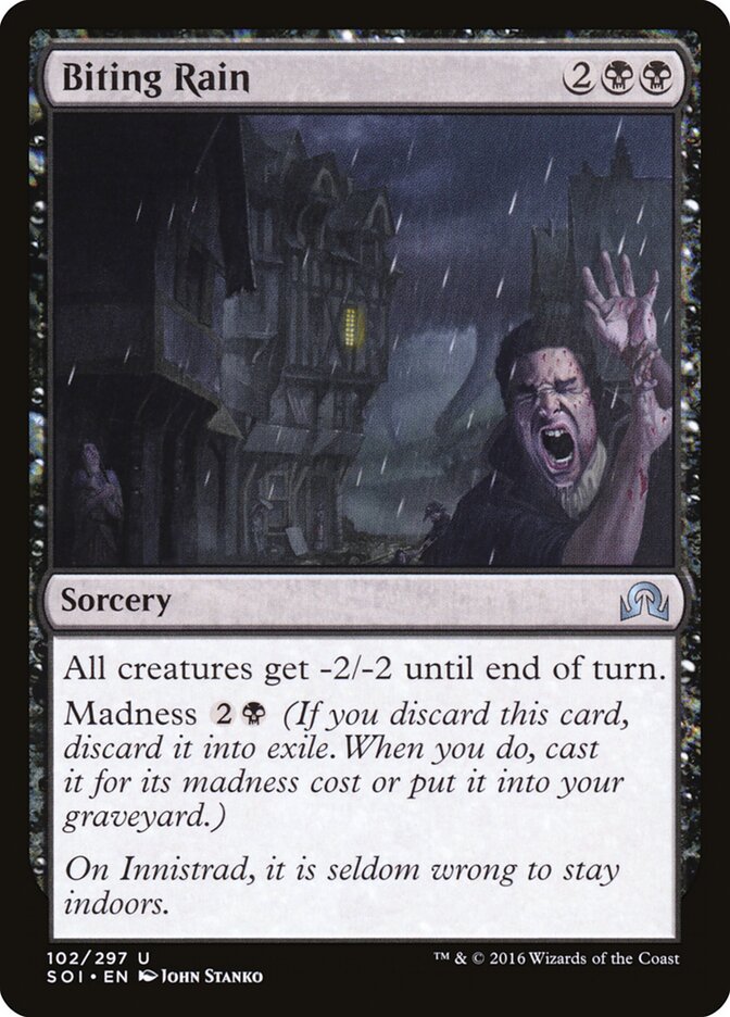 Biting Rain, Shadows over Innistrad · 102/297