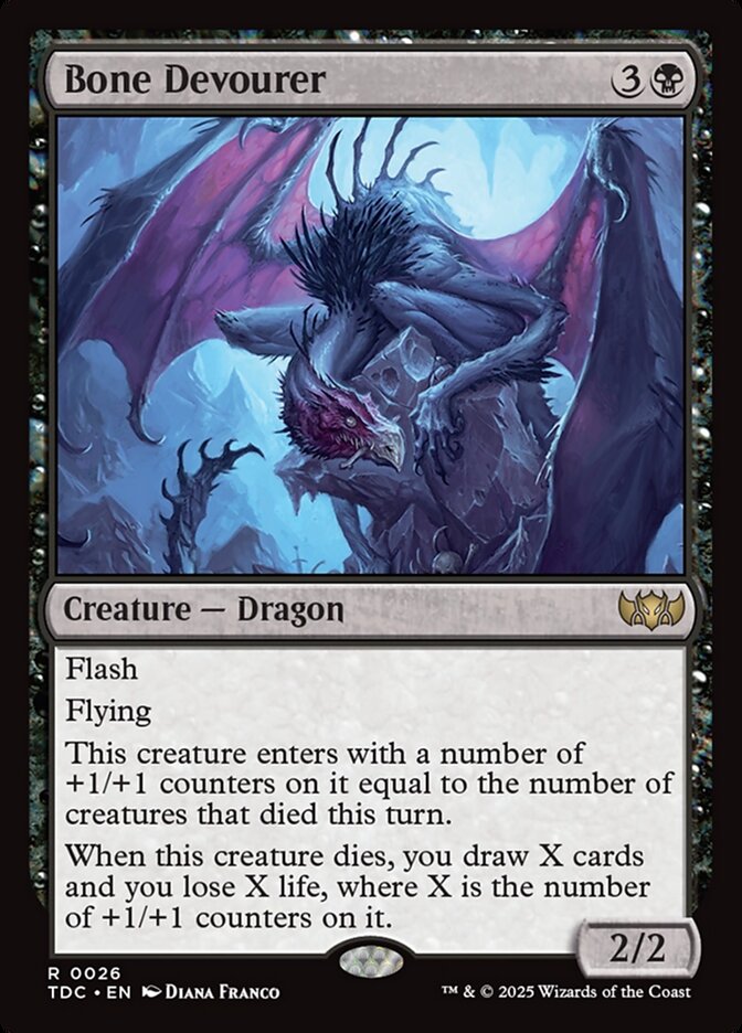 Bone Devourer, Tarkir: Dragonstorm Commander · 0026