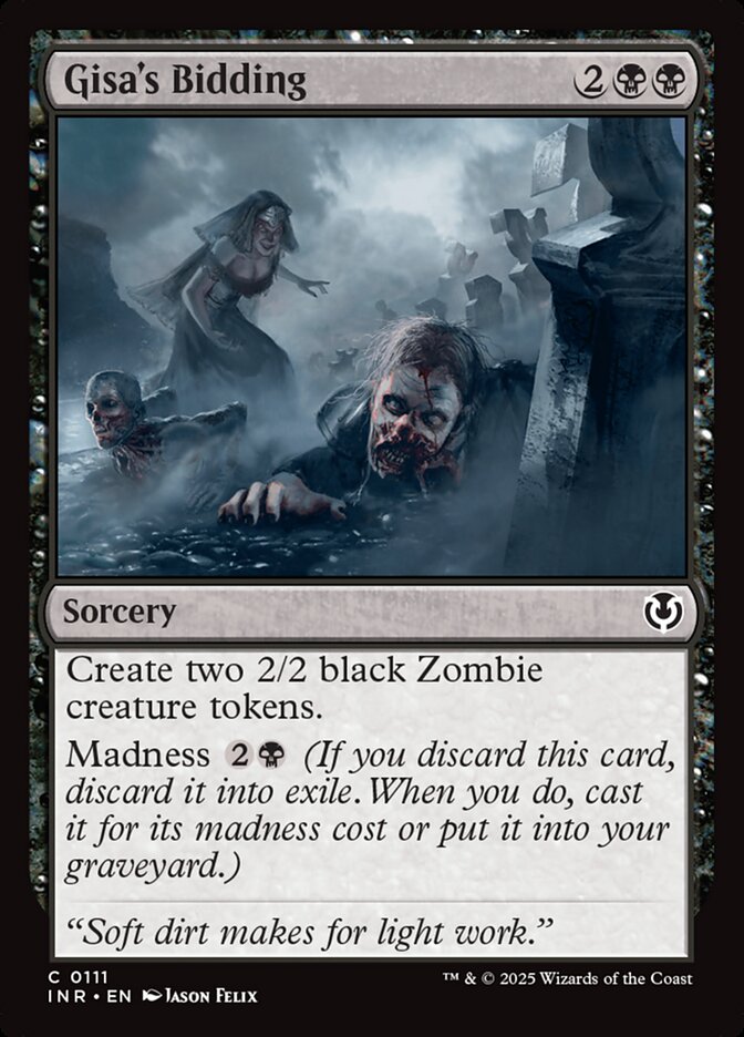 Gisa's Bidding, Innistrad Remastered · 0111