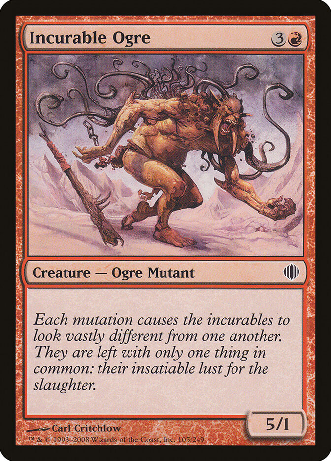 Incurable Ogre, Shards of Alara · 105/249