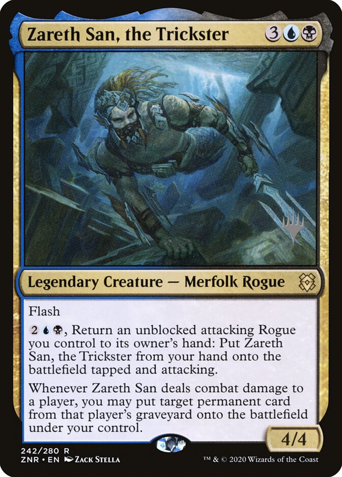 Zareth San, the Trickster, Zendikar Rising Promos · 242/280
