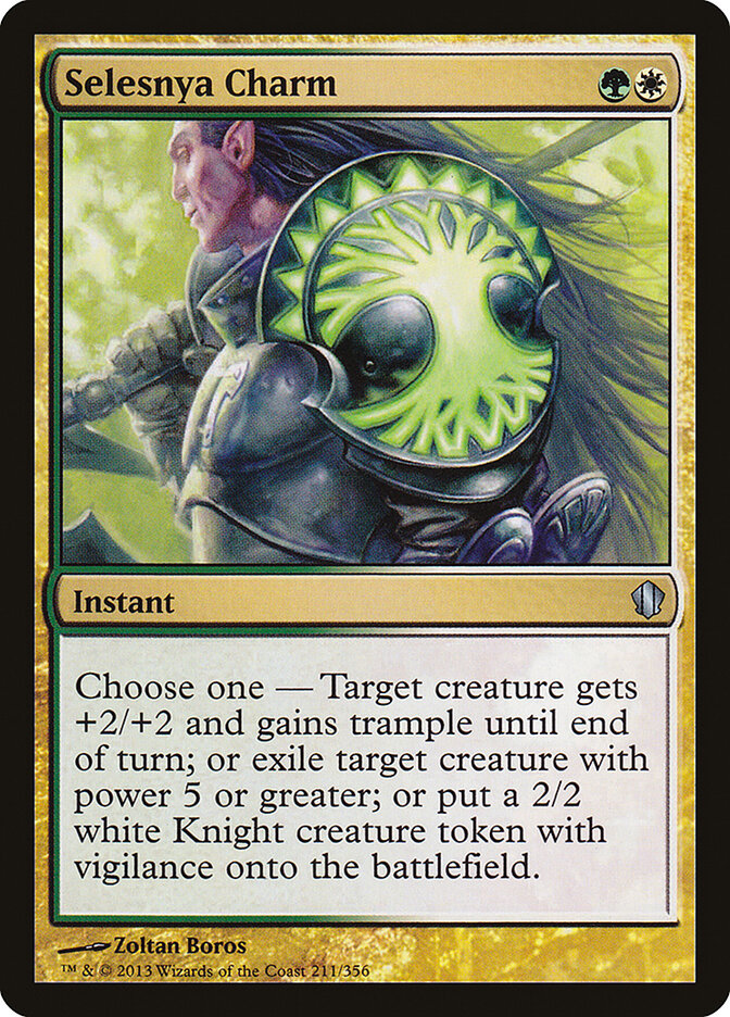 Selesnya Charm, Commander 2013 · 211/356