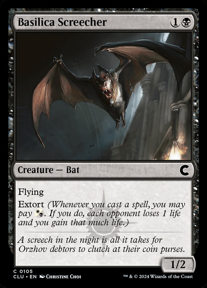 Basilica Screecher, Ravnica: Clue Edition · 0105